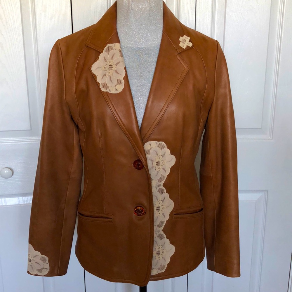 Wilson’s Soft Genuine Leather Tailored Lace 🧥 Sm